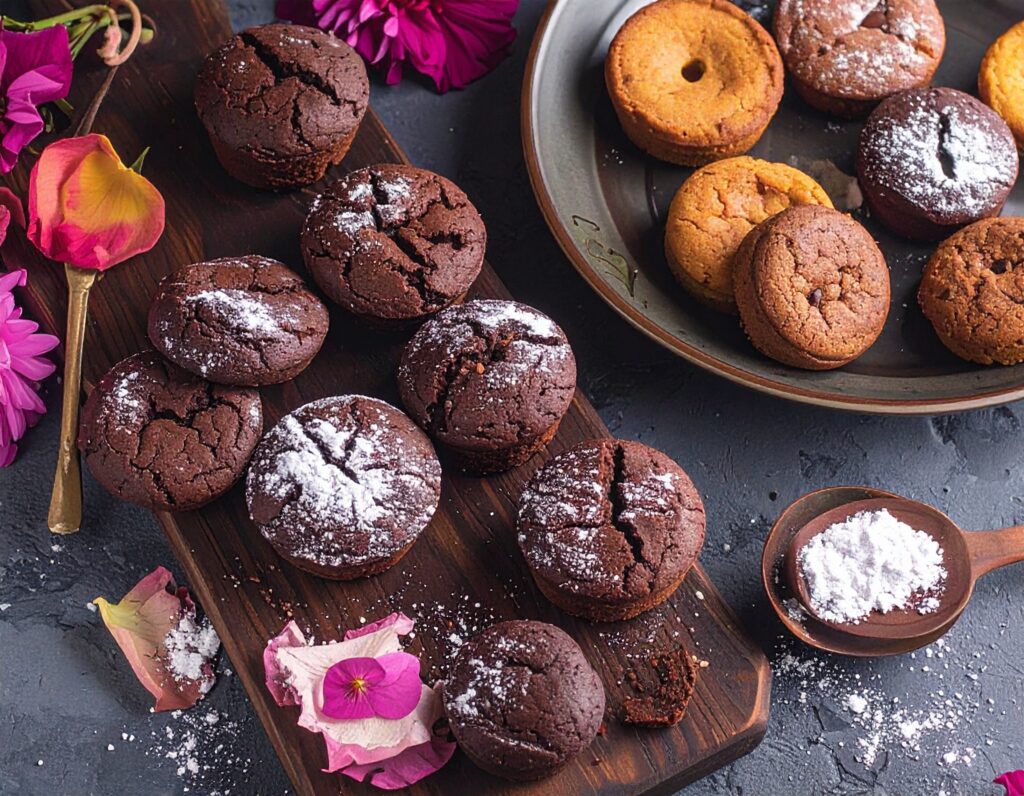 Firefly Ett bord med en fatt med små kakor och lite mer runda kakor alltså mer åt vanliga kak